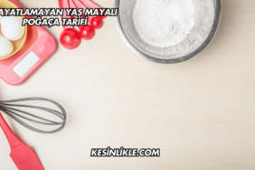 Bayatlamayan Yaş Mayalı Poğaça Tarifi