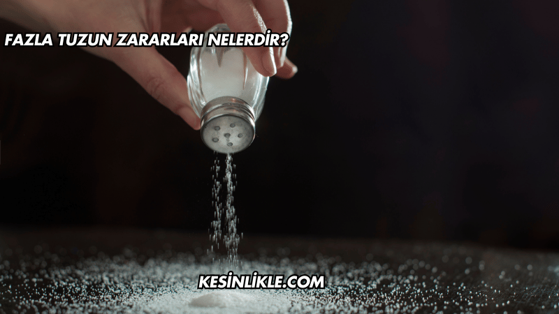 Fazla Tuzun Zararları Nelerdir?