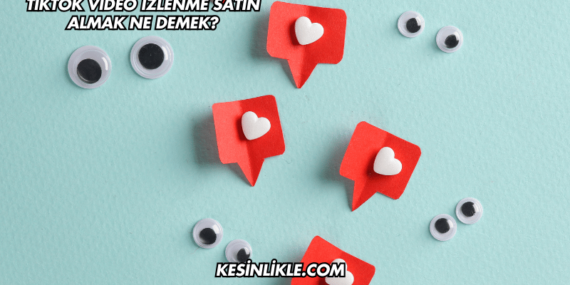 TikTok Video İzlenme Satın Almak Ne Demek?
