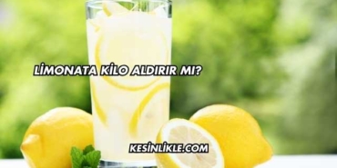 Limonata Kilo Aldırır mı