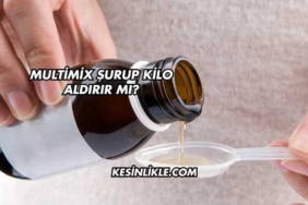 Multimix Şurup Kilo Aldırır mı?