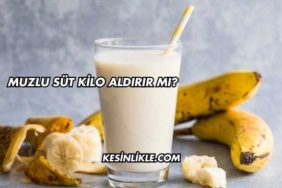 Muzlu Süt Kilo Aldırır mı?