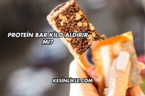 Protein Bar Kilo Aldırır mı?