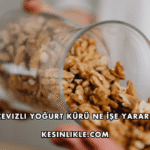 Cevizli Yoğurt Kürü Ne İşe Yarar?