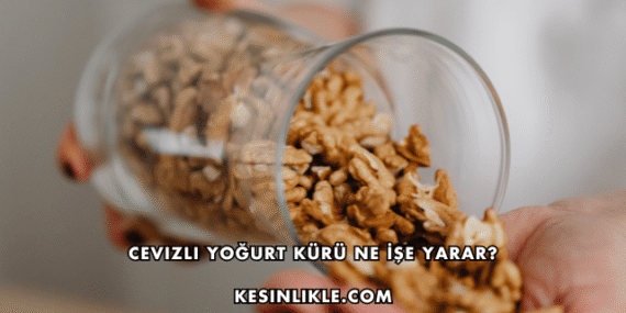 Cevizli Yoğurt Kürü Ne İşe Yarar?