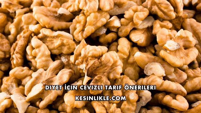 Diyet İçin Cevizli Tarif Önerileri