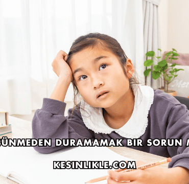 Düşünmeden Duramamak Bir Sorun mu?