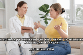 Kadınlar ve Erkekler İçin Kilo Verme Yöntemleri Arasındaki Farklar
